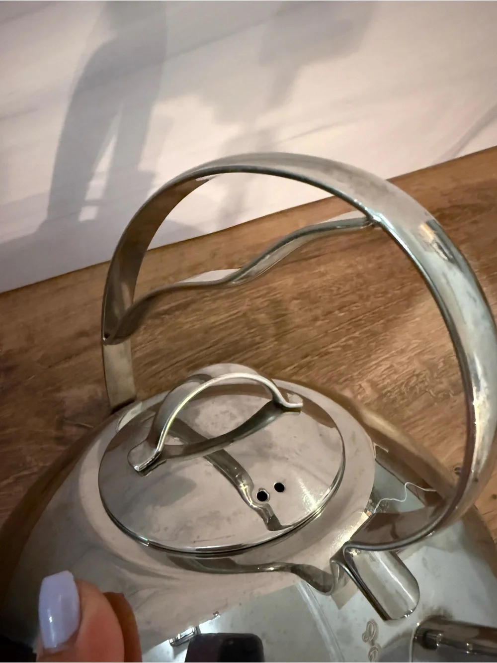 Il Mulino New York 18/10 Stainless Steel Stovetop Tea Kettle Induction